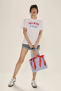 Red Wine And Blue Graphic Tee