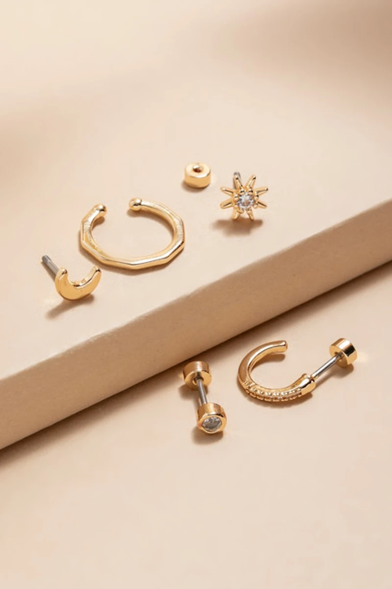 Dara Celestial Ear Scare Earring Set