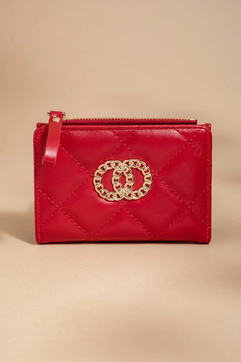 Claire Quilted Card Case