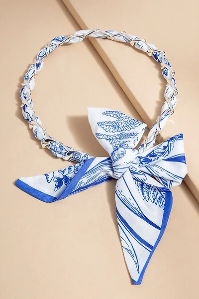 Susie Scarf Chain Statement Necklace
