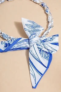 Susie Scarf Chain Statement Necklace