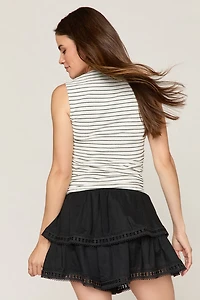 Catalina Tiered Eyelet Shorts