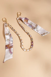 Sarah Scarf Bag Charm