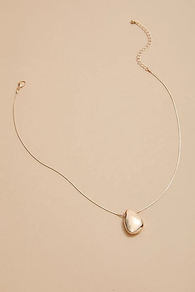 Billie Organic Gold Pendant Necklace
