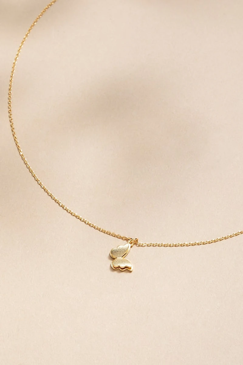 Nina Butterfly Pendant Necklace