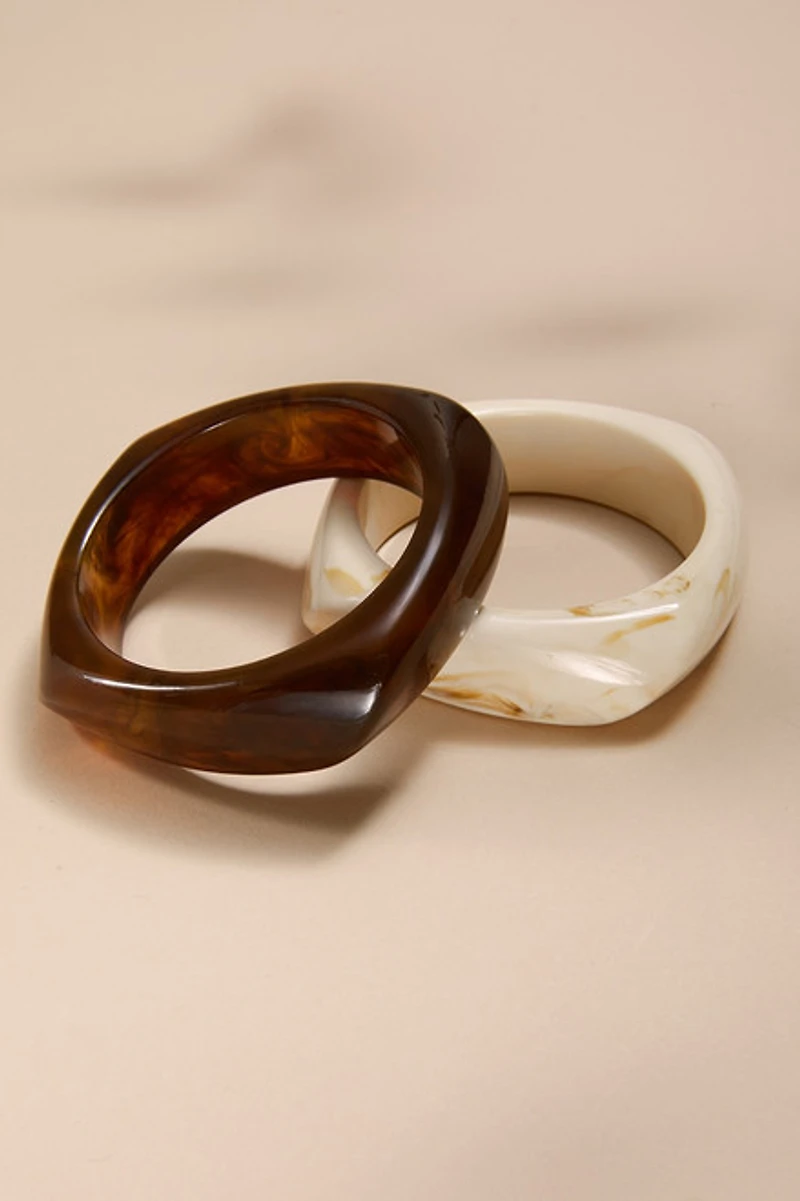 Samantha Bangle Bracelet Set