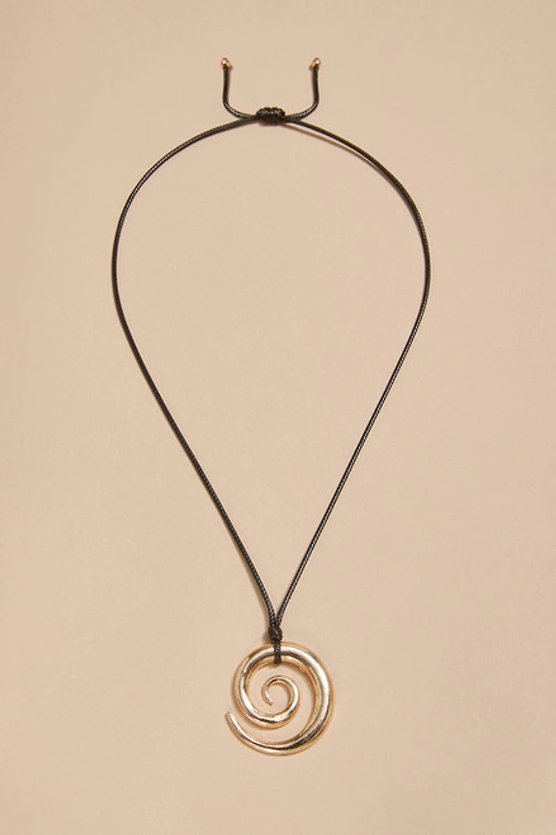 Judy Swirl Pendant Necklace