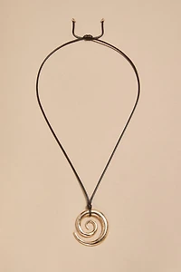 Judy Swirl Pendant Necklace