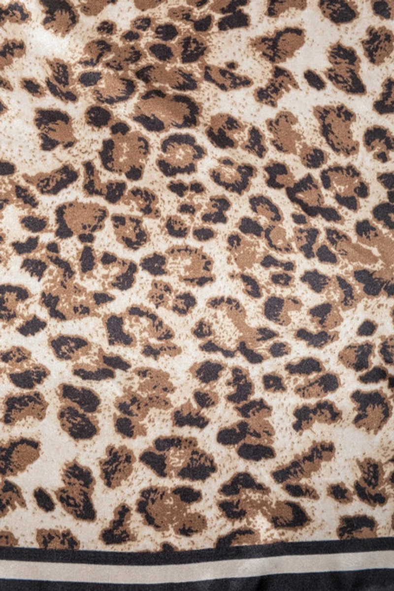 Sharon Leopard Print Scarf