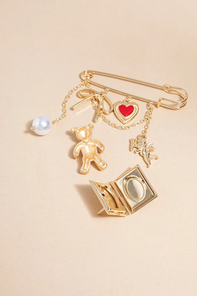 Lucy Mixed Style Pin Set