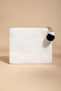 Gameday Football Seed Bead Pouch