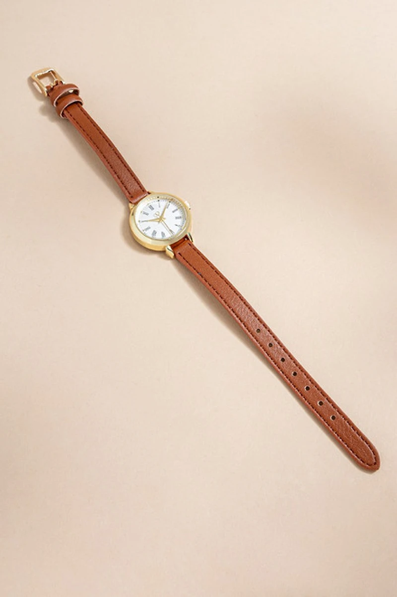 Ann Skinny Band Wristwatch