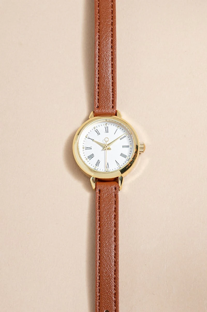 Ann Skinny Band Wristwatch