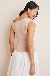 Janice One Shoulder Knit Top