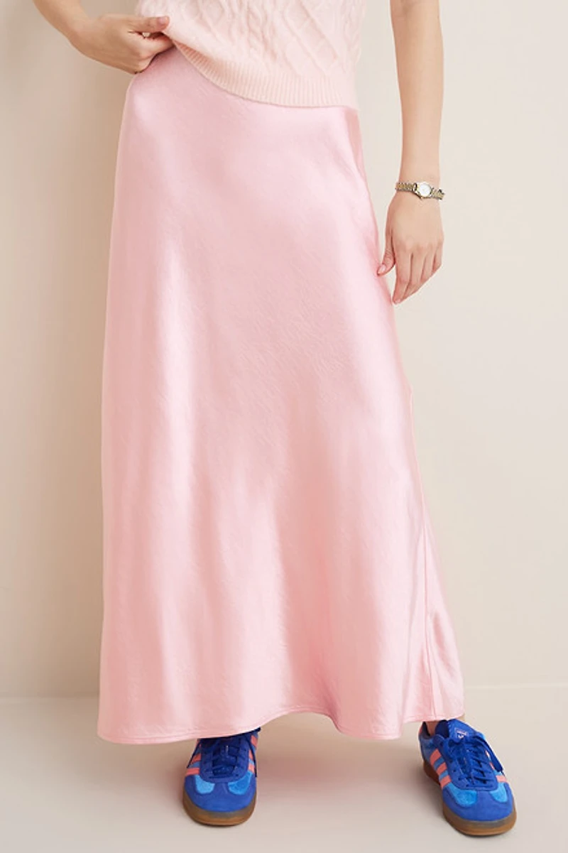 Stella Satin Maxi Skirt