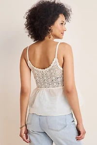 Veronica Crochet Upper Tank Top