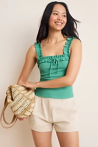 Alyson Ruffle Strap Top