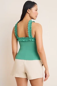 Alyson Ruffle Strap Top