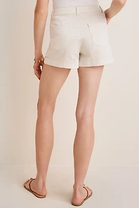 Hope Striped Denim Shorts