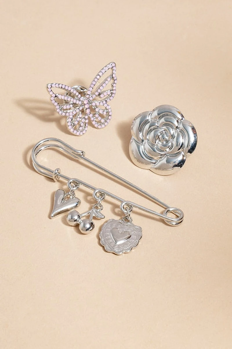 Pam Mixed Style Pin Set