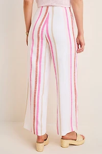 Lisa Striped Culotte Pants