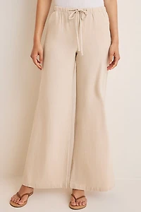 Ally Wide Leg Linen Pants