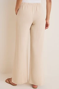 Ally Wide Leg Linen Pants