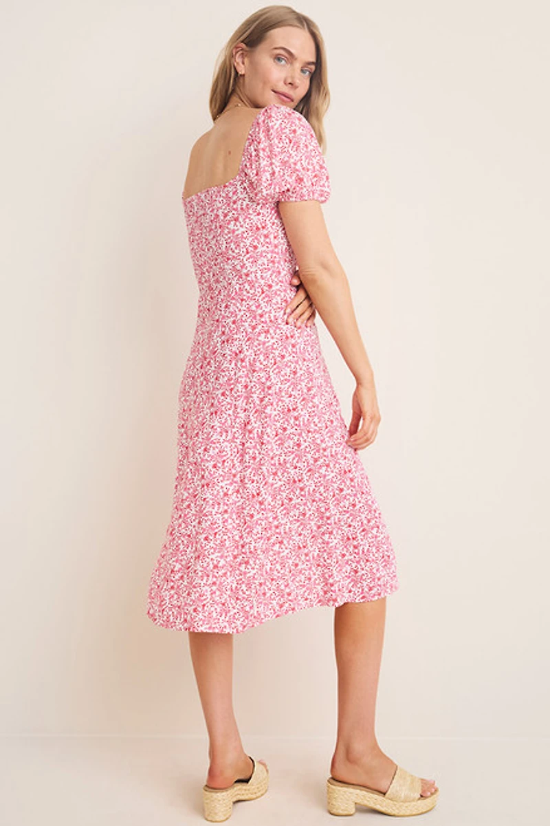 Tabitha Ditsy Floral Midi Dress