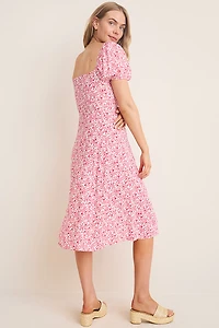 Tabitha Ditsy Floral Midi Dress