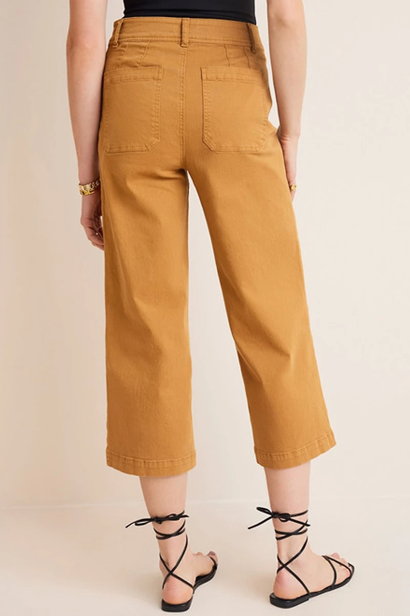Lori Double Button Culotte Pants