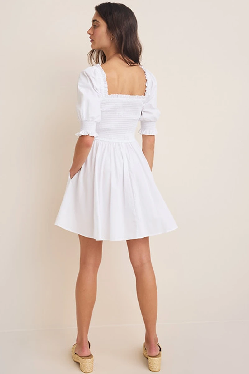 Jenna Smocked Mini Dress