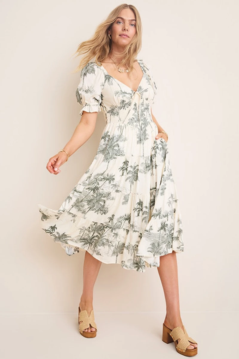 Parker Toile Midi Dress