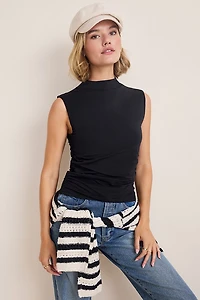 Susana Mock Neck Tank Top