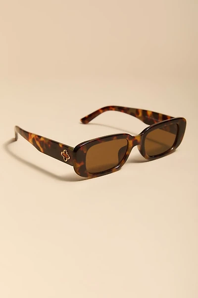 Julia Tort Shell Round Sunglasses
