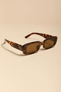 Julia Tort Shell Round Sunglasses