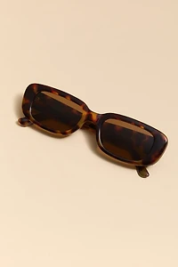 Julia Tort Shell Round Sunglasses