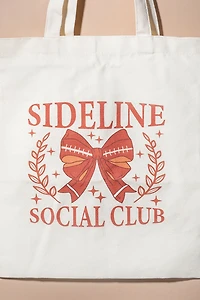 Sideline Social Club Tote Bag