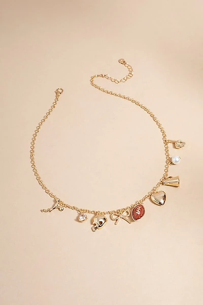 Football Charm Necklace