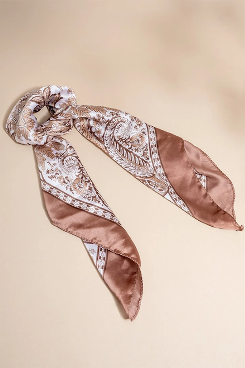 Rita Paisley Print Scarf