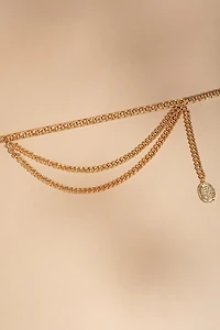 Gena Triple Chain Belt