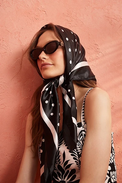 Mandy Polka Dot Scarf