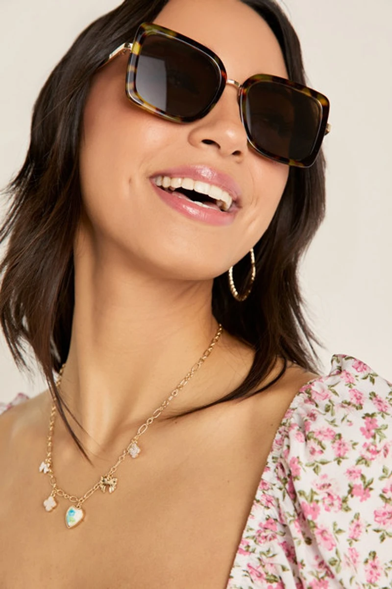 Mary Square Oversized Sunglasses
