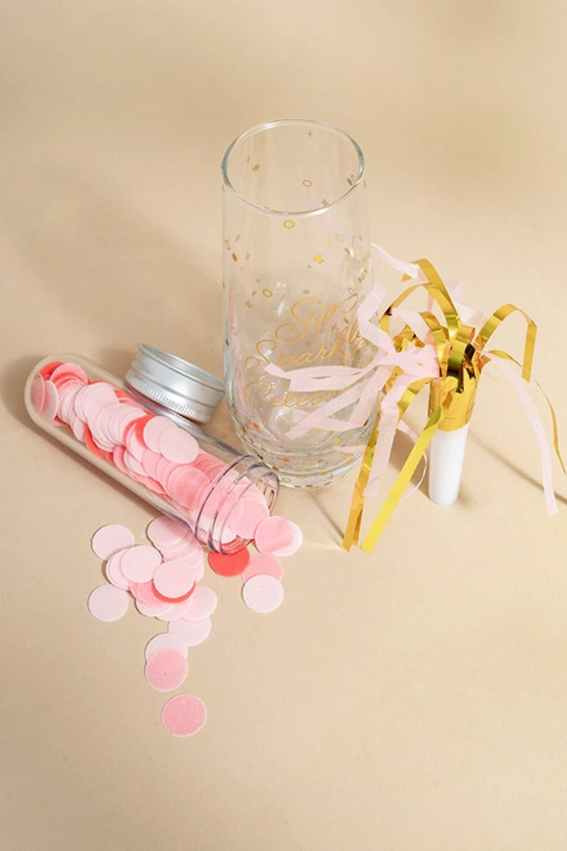 Sip Sparkle Celebrate Champagne Set