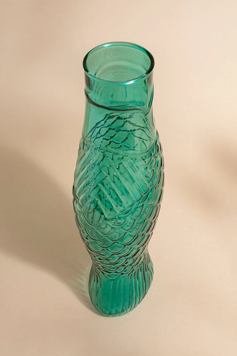 Fish Glass Pitcher