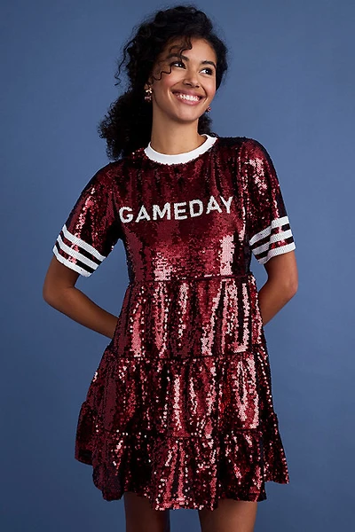 Game Day Sequin Mini Dress
