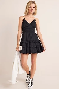 Teagan Ruffle Tiered Mini Dress