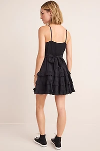Teagan Ruffle Tiered Mini Dress