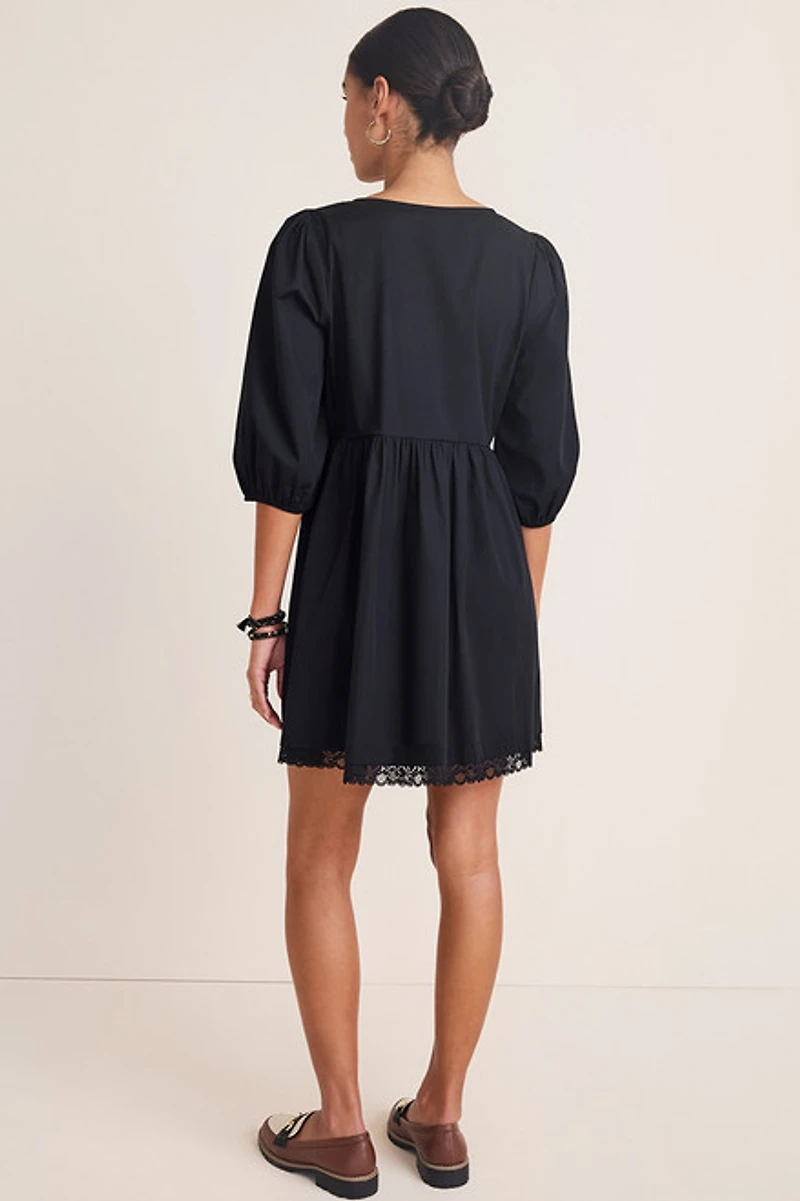 Viola Tie Front Mini Dress