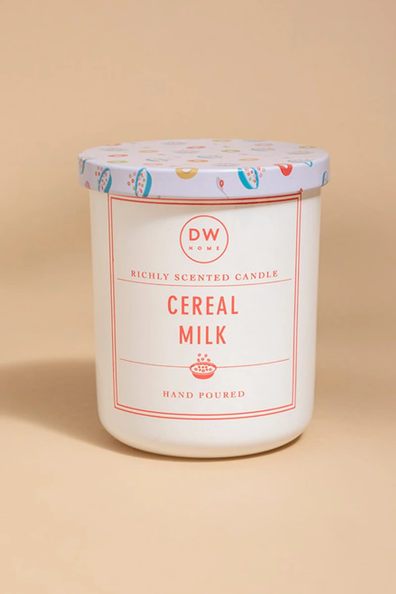 DW Home Cereal Milk 4oz Scented Candle Jar