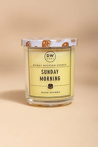 DW Home Sunday Morning 4oz Scented Candle Jar